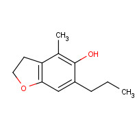 119795-40-3 4-methyl-6-propyl-2,3-dihydro-1-benzofuran-5-ol chemical structure