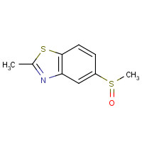 252988-80-0 2-methyl-5-methylsulfinyl-1,3-benzothiazole chemical structure
