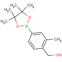 1160430-87-4 [2-methyl-4-(4,4,5,5-tetramethyl-1,3,2-dioxaborolan-2-yl)phenyl]methanol chemical structure