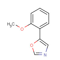848608-55-9 5-(2-methoxyphenyl)-1,3-oxazole chemical structure