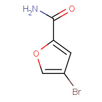 957345-95-8 4-bromofuran-2-carboxamide chemical structure