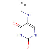 6339-10-2 5-(ethylamino)-1H-pyrimidine-2,4-dione chemical structure