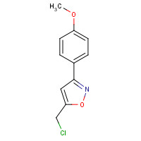 325744-41-0 5-(chloromethyl)-3-(4-methoxyphenyl)-1,2-oxazole chemical structure