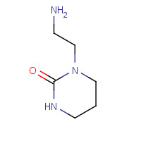 334971-95-8 1-(2-aminoethyl)-1,3-diazinan-2-one chemical structure