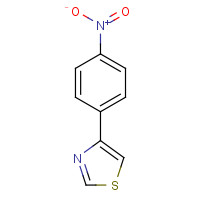 3704-42-5 4-(4-nitrophenyl)-1,3-thiazole chemical structure