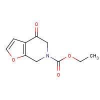 96683-92-0 ethyl 4-oxo-5,7-dihydrofuro[2,3-c]pyridine-6-carboxylate chemical structure