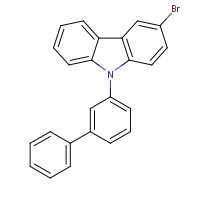 1428551-28-3 3-bromo-9-(3-phenylphenyl)carbazole chemical structure