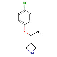 1332301-91-3 3-[1-(4-chlorophenoxy)ethyl]azetidine chemical structure