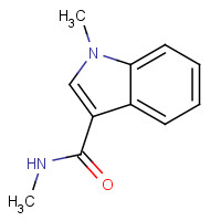 85729-22-2 N,1-dimethylindole-3-carboxamide chemical structure