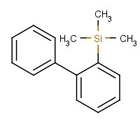 17049-39-7 trimethyl-(2-phenylphenyl)silane chemical structure