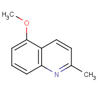 79205-04-2 5-methoxy-2-methylquinoline chemical structure