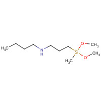 120939-52-8 N-[3-[dimethoxy(methyl)silyl]propyl]butan-1-amine chemical structure