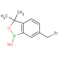 1437051-65-4 6-(bromomethyl)-1-hydroxy-3,3-dimethyl-2,1-benzoxaborole chemical structure