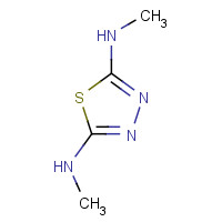 21123-50-2 2-N,5-N-dimethyl-1,3,4-thiadiazole-2,5-diamine chemical structure