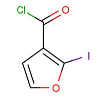145914-35-8 2-iodofuran-3-carbonyl chloride chemical structure