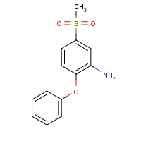 874782-00-0 5-methylsulfonyl-2-phenoxyaniline chemical structure