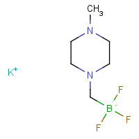 1015484-22-6 potassium;trifluoro-[(4-methylpiperazin-1-yl)methyl]boranuide chemical structure