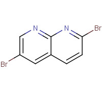 72754-04-2 2,6-dibromo-1,8-naphthyridine chemical structure