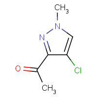 1004194-08-4 1-(4-chloro-1-methylpyrazol-3-yl)ethanone chemical structure