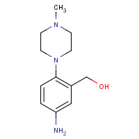 802541-81-7 [5-amino-2-(4-methylpiperazin-1-yl)phenyl]methanol chemical structure