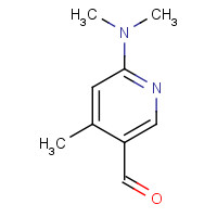 764651-69-6 6-(dimethylamino)-4-methylpyridine-3-carbaldehyde chemical structure