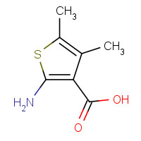 55502-96-0 2-amino-4,5-dimethylthiophene-3-carboxylic acid chemical structure