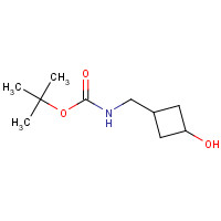167081-41-6 tert-butyl N-[(3-hydroxycyclobutyl)methyl]carbamate chemical structure