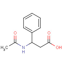 40638-98-0 3-acetamido-3-phenylpropanoic acid chemical structure