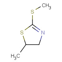 63880-70-6 5-methyl-2-methylsulfanyl-4,5-dihydro-1,3-thiazole chemical structure