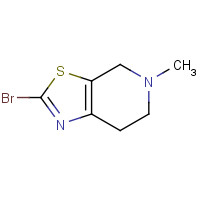 143150-92-9 2-bromo-5-methyl-6,7-dihydro-4H-[1,3]thiazolo[5,4-c]pyridine chemical structure