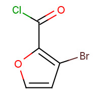 58777-57-4 3-bromofuran-2-carbonyl chloride chemical structure