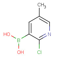 913835-86-6 (2-chloro-5-methylpyridin-3-yl)boronic acid chemical structure
