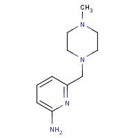 639009-18-0 6-[(4-methylpiperazin-1-yl)methyl]pyridin-2-amine chemical structure