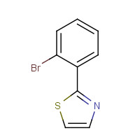 30216-46-7 2-(2-bromophenyl)-1,3-thiazole chemical structure