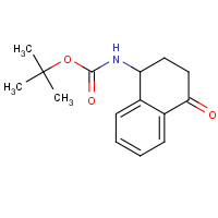 1313021-93-0 tert-butyl N-(4-oxo-2,3-dihydro-1H-naphthalen-1-yl)carbamate chemical structure