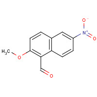 681461-67-6 2-methoxy-6-nitronaphthalene-1-carbaldehyde chemical structure