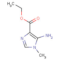 54147-04-5 ethyl 5-amino-1-methylimidazole-4-carboxylate chemical structure