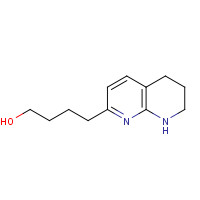 714569-64-9 4-(5,6,7,8-tetrahydro-1,8-naphthyridin-2-yl)butan-1-ol chemical structure