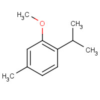 1076-56-8 2-methoxy-4-methyl-1-propan-2-ylbenzene chemical structure