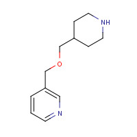 933716-24-6 3-(piperidin-4-ylmethoxymethyl)pyridine chemical structure