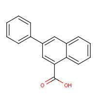 92566-45-5 3-phenylnaphthalene-1-carboxylic acid chemical structure