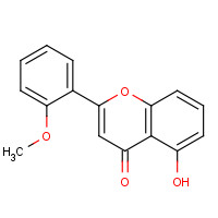 6665-71-0 5-hydroxy-2-(2-methoxyphenyl)chromen-4-one chemical structure
