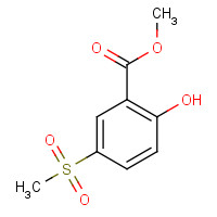 101371-44-2 methyl 2-hydroxy-5-methylsulfonylbenzoate chemical structure