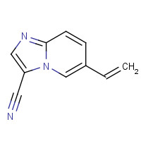 1004550-16-6 6-ethenylimidazo[1,2-a]pyridine-3-carbonitrile chemical structure