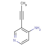 449173-27-7 3-prop-1-ynylpyridin-4-amine chemical structure