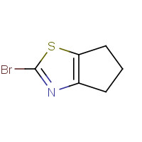 1080642-17-6 2-bromo-5,6-dihydro-4H-cyclopenta[d][1,3]thiazole chemical structure