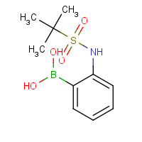 209916-33-6 [2-(tert-butylsulfonylamino)phenyl]boronic acid chemical structure