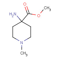 228252-34-4 methyl 4-amino-1-methylpiperidine-4-carboxylate chemical structure