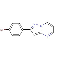 916257-79-9 2-(4-bromophenyl)pyrazolo[1,5-a]pyrimidine chemical structure