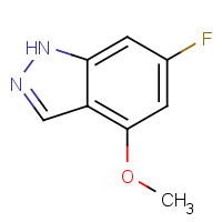 885522-57-6 6-fluoro-4-methoxy-1H-indazole chemical structure